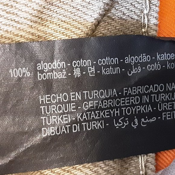 NWOT. Zara Men's Essential Tan Khaki Jeans | 32-34 - Picture 11 of 11